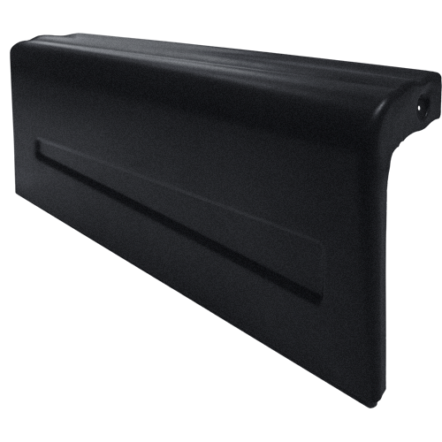 gevelpan 9005 d matt rechts